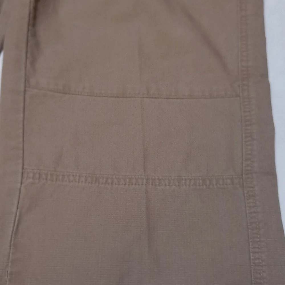 Woolrich Ripstop Cotton Khaki Outdoor Camping Work Wear Pants Size 14